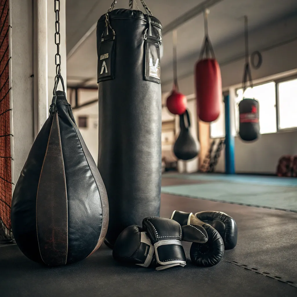 Boxing gloves and equipment